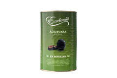 GESNEDEN ZWARTE OLIJVEN  4150gr